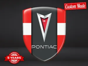 Pontiac Pegatinas Logo Auto Máximo Duradero Estilo Diseño